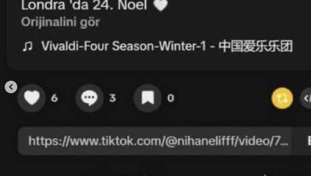 Yusuf Tekin’in Kısı Nihan Elif Yılbaşı Kutlaması